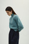 Neck parts knit tops/ニット リムアーク/RIM.ARK