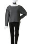 Neck parts knit tops/ニット リムアーク/RIM.ARK