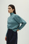 Neck parts knit tops/ニット リムアーク/RIM.ARK