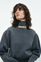 Neck parts knit tops/ニット リムアーク/RIM.ARK
