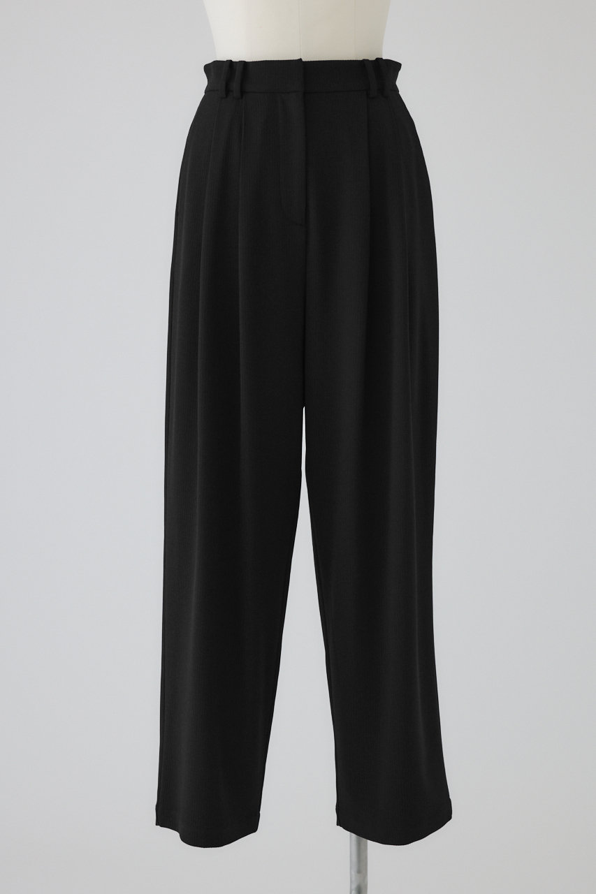 リムアーク/RIM.ARKの【12/17 10:00販売開始】Dobby stripe w tuck PT/パンツ(ブラック/460JSL31-0171)