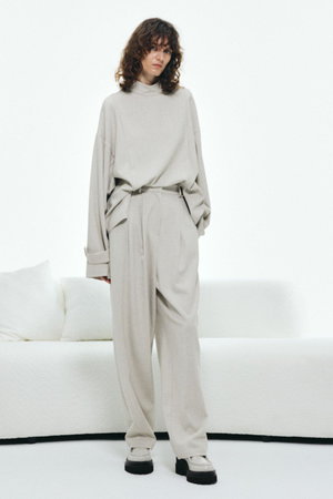 リムアーク/RIM.ARKの【12/17 10:00販売開始】Dobby stripe w tuck PT/パンツ(110600/110601)