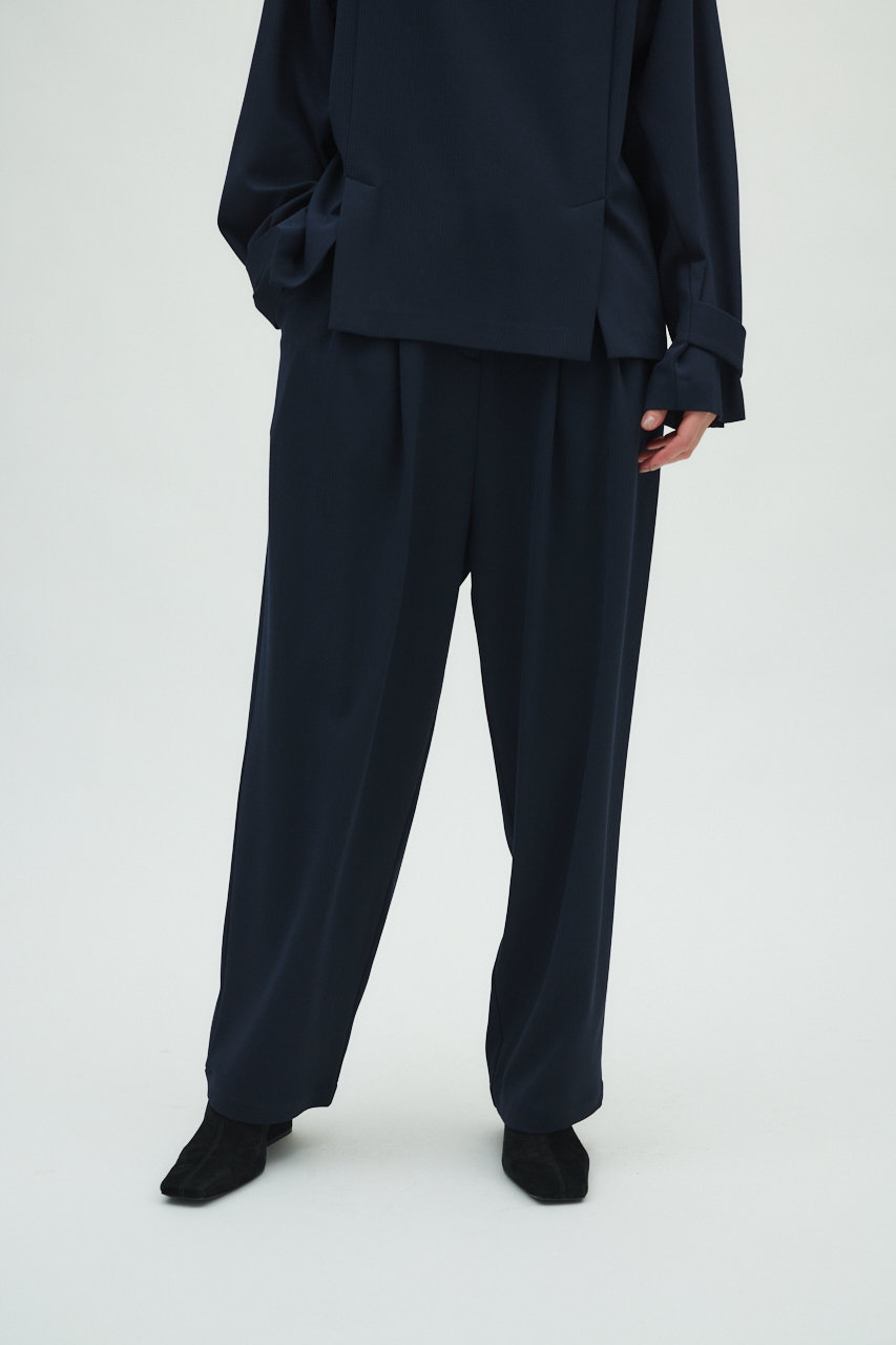 リムアーク/RIM.ARKの【12/17 10:00販売開始】Dobby stripe w tuck PT/パンツ(ネイビー/460JSL31-0171)