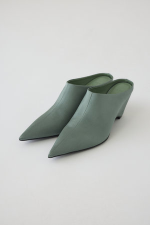 リムアーク/RIM.ARKの【1/1 10:00販売開始】Pointed satin mule/ミュール(130200/130201)