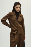 Open collar slim SH JK/ジャケット