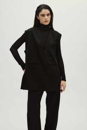 リムアーク/RIM.ARKのSharp neck Cape/ケープ(140100/140104)