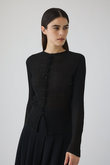 Sheer rib spring knit/ニット