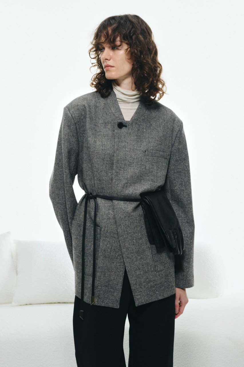 RIM.ARK(リムアーク)｜【12/3 10:00販売開始】Metal belt box jacket