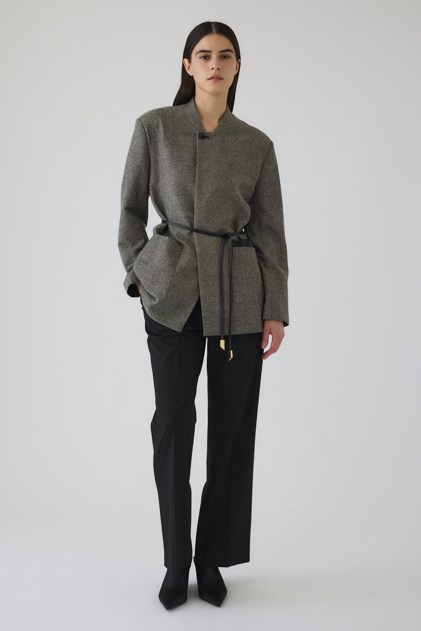 RIM.ARK(リムアーク)｜Metal belt box jacket/ジャケット/ライト