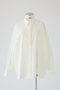 Oversized asymmetry SH/シャツ リムアーク/RIM.ARK ホワイト