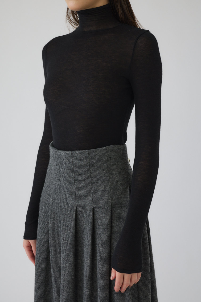 美品 RIM.ARK リムアーク インナー ダウン ベスト キルティング M 黒 RIM.ARK（リムアーク）の「Double breasted stole down CT ダブル