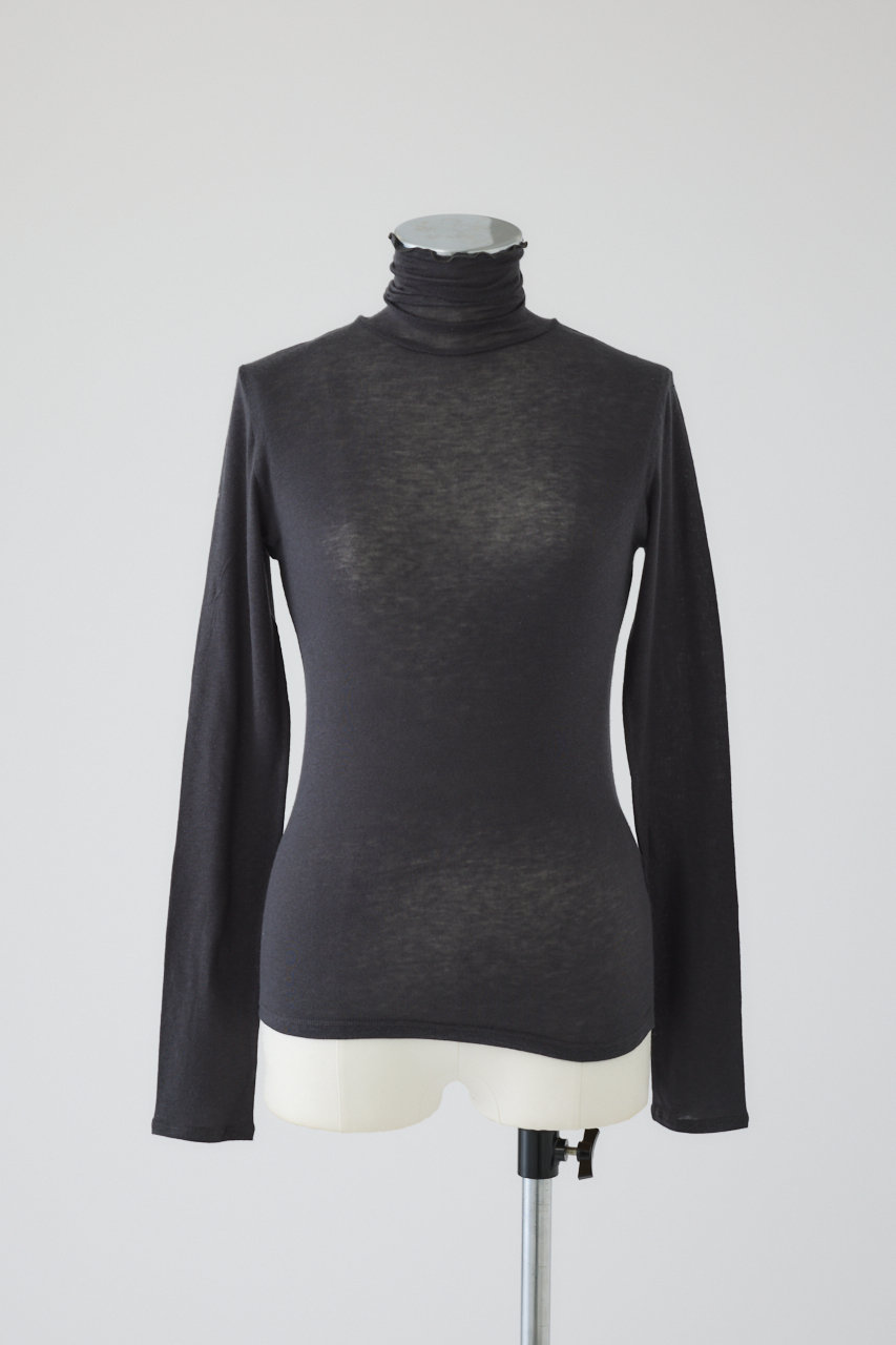 Soft touch silk mix inner tops/トップス