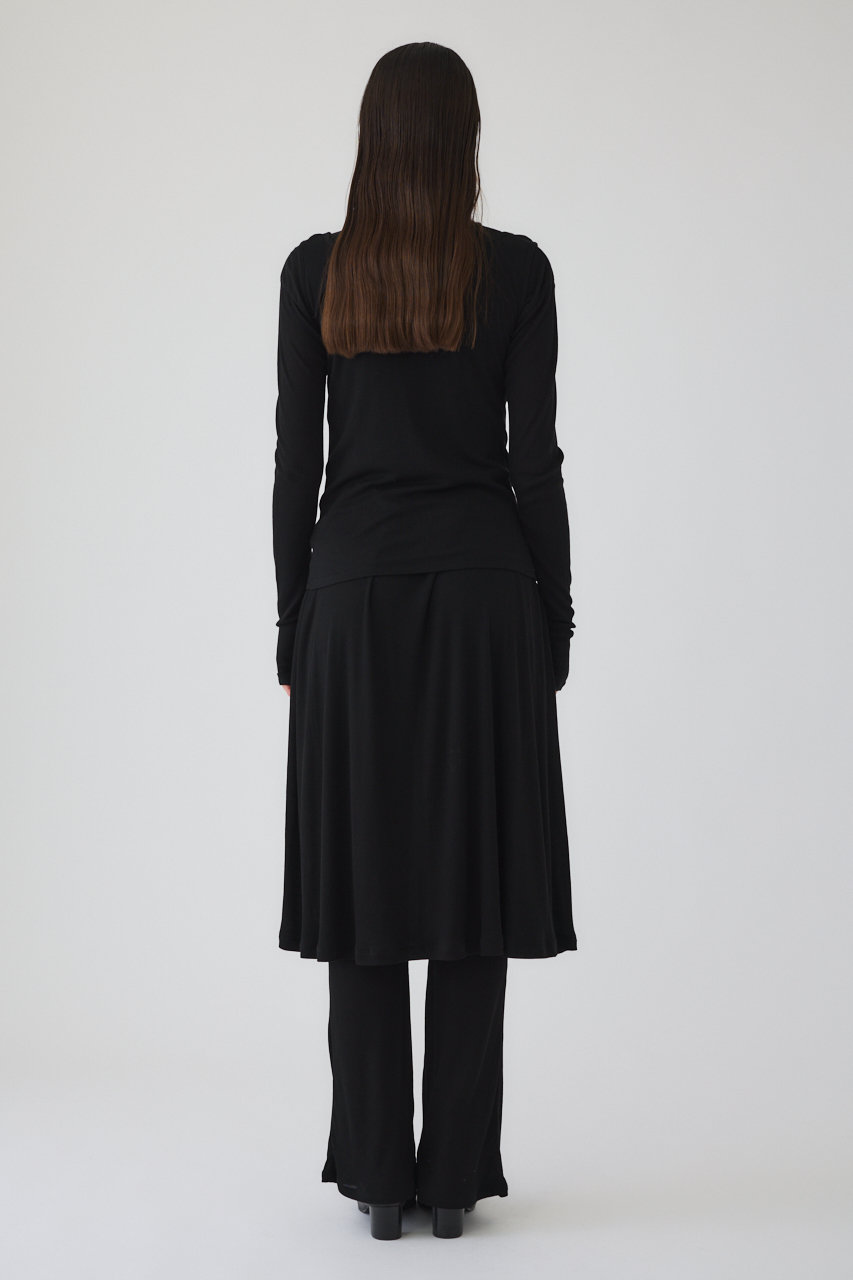 RIM.ARK(リムアーク)｜Fluffy touch jersey set tops/トップス