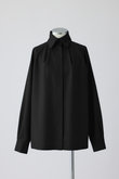 【12/17 10:00販売開始】High collar classic blouse/ブラウス