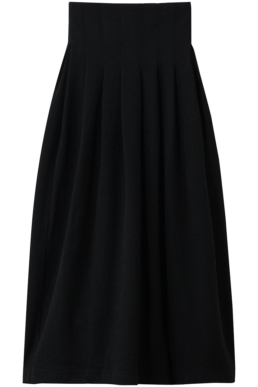 リムアーク/RIM.ARKのHigh waist bomber knit SK/スカート(ブラック/460JSL81-0801)