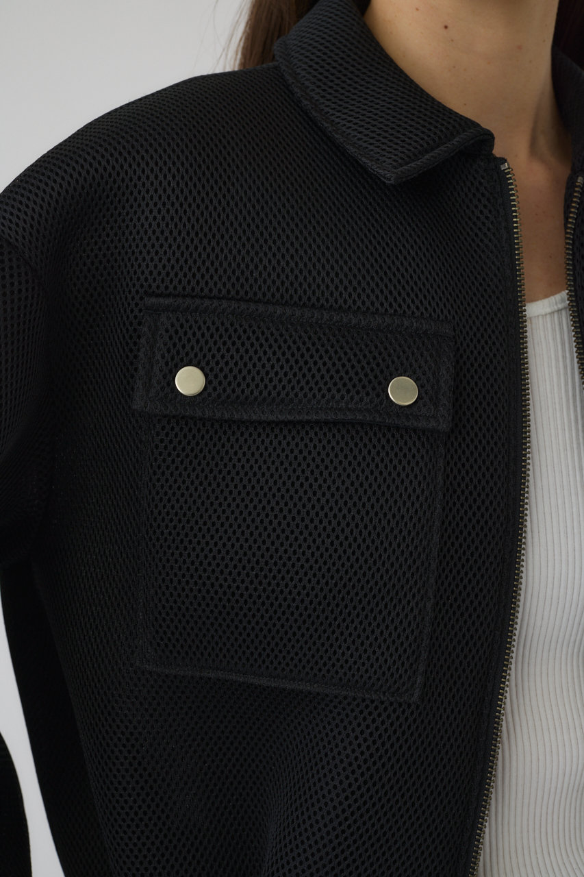 RIM.ARK(リムアーク)｜Sponge fabric bomber blouson/ブルゾン