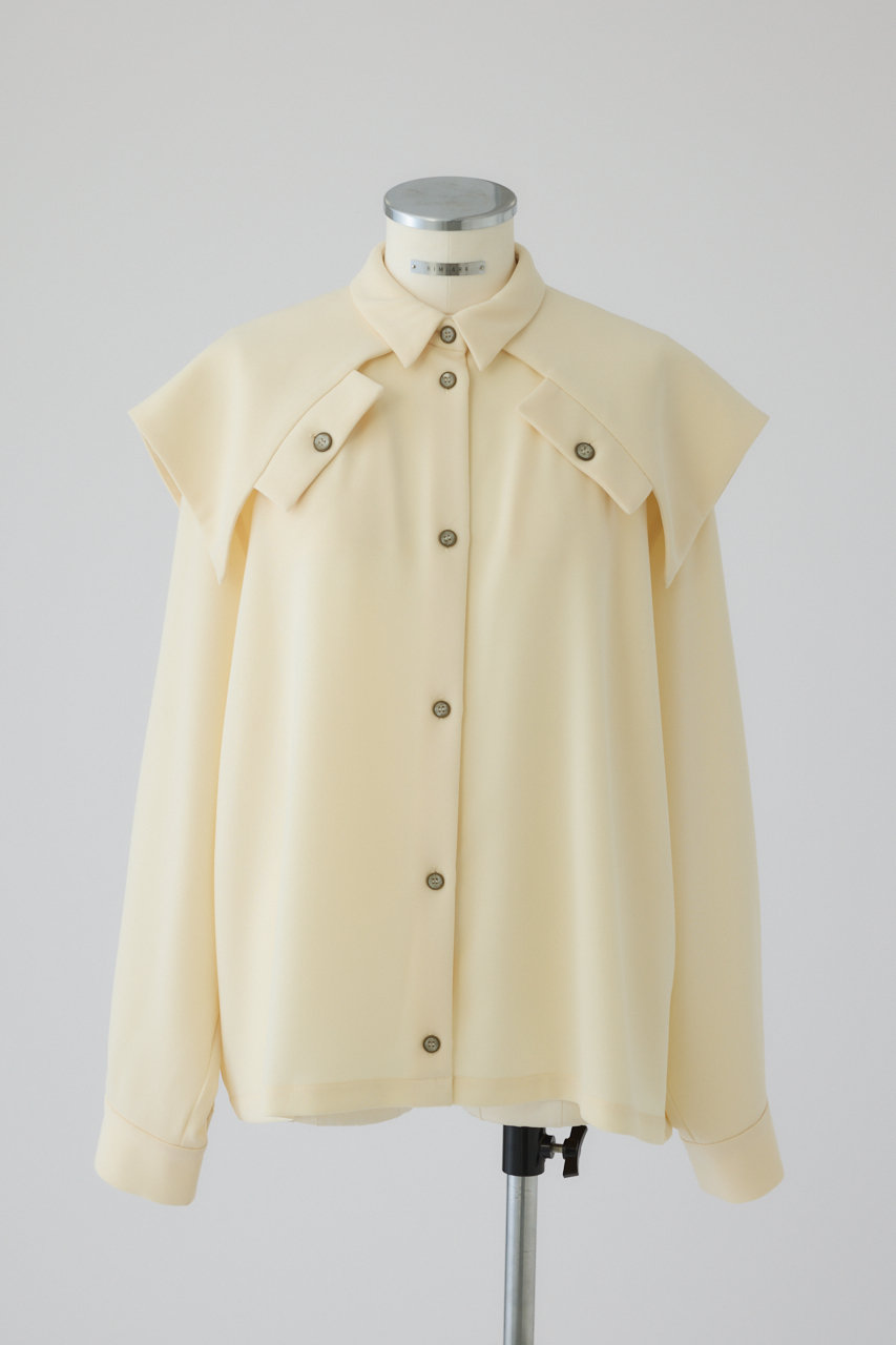 リムアーク/RIM.ARKの【1/1 10:00販売開始】Flap design JK like SH/シャツ(アイボリー/460JSS30-0471)