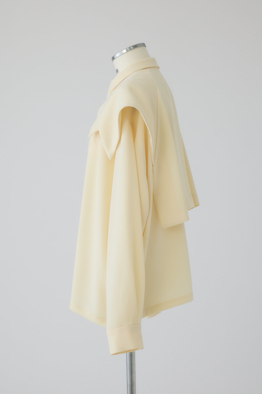 RIM.ARK(リムアーク)｜Flap design JK like SH/シャツ/アイボリー の