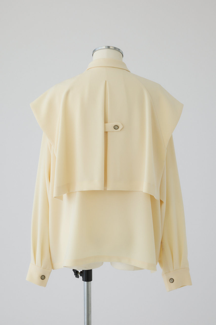 RIM.ARK(リムアーク)｜Flap design JK like SH/シャツ/アイボリー の