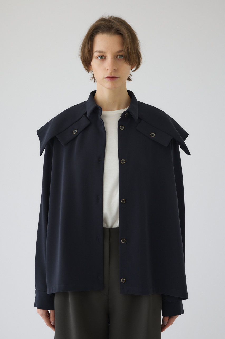 リムアーク/RIM.ARKの【1/1 10:00販売開始】Flap design JK like SH/シャツ(ネイビー/460JSS30-0471)