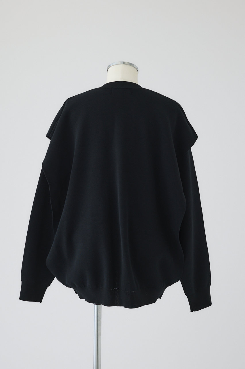 RIM.ARK(リムアーク)｜Side open oversized knit PO/プルオーバー