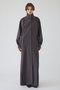 Drape pocket dress/ドレス リムアーク/RIM.ARK グレー