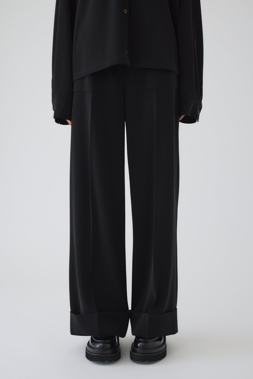 W-length mannish PT/パンツ