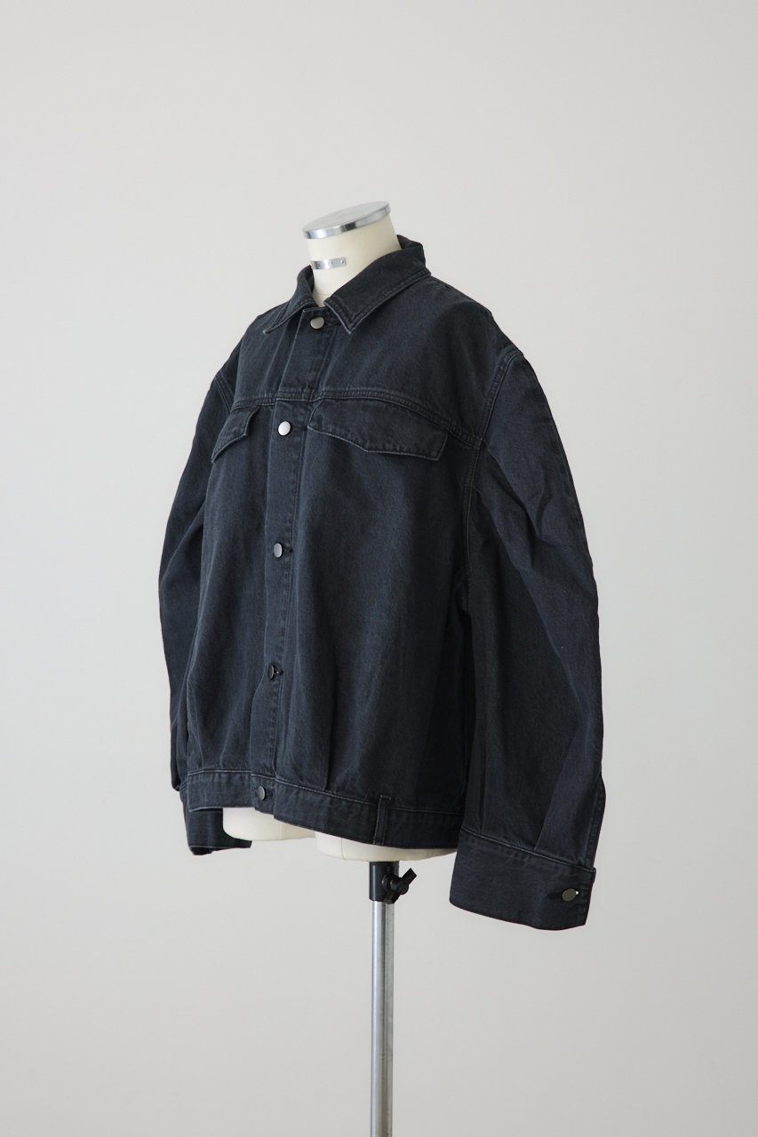 RIM.ARK(リムアーク)｜【予約販売】Big puff sleeve denim JK