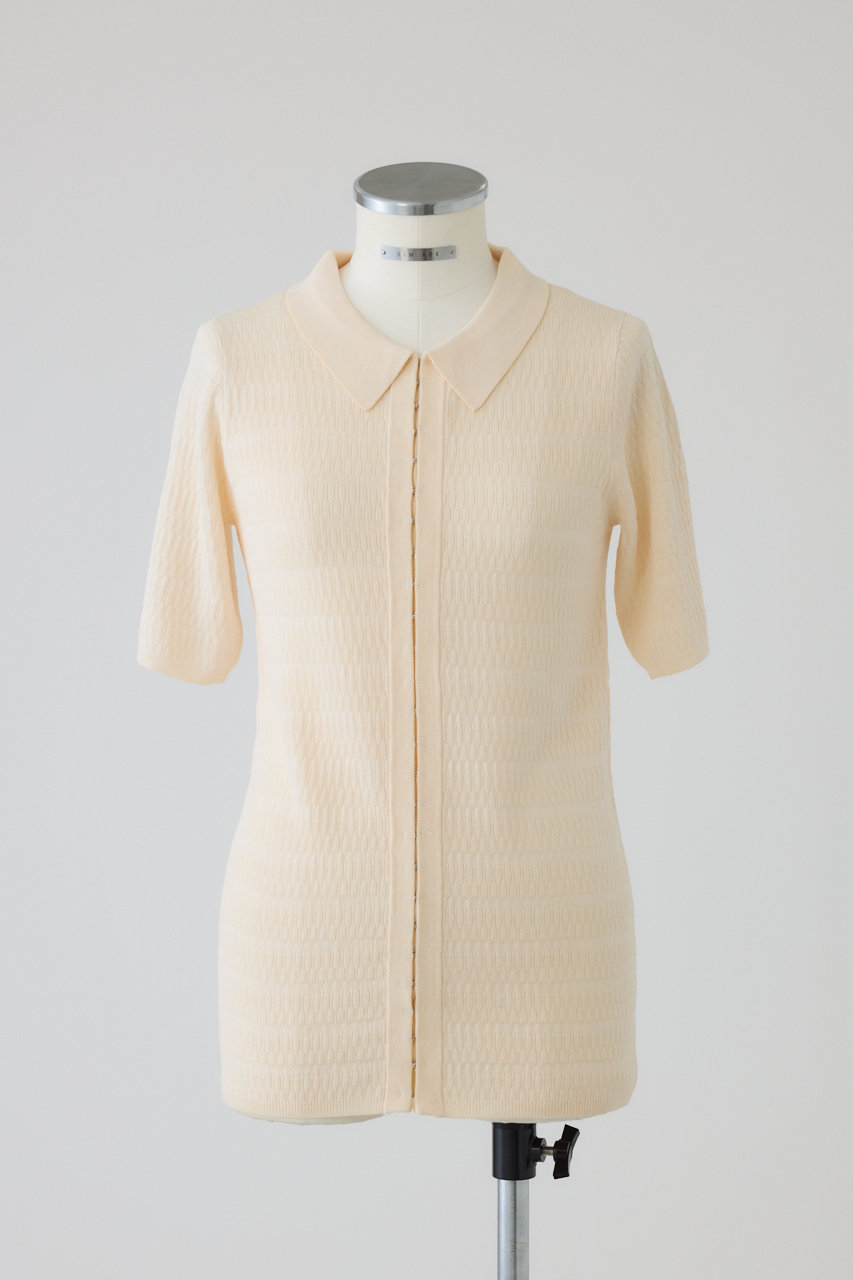 リムアーク/RIM.ARKの【3/4 11:00販売開始】【予約販売】Hook design fit tops/トップス(アイボリー/460JSL70-1761)