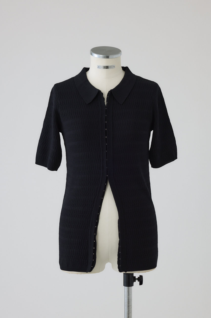 リムアーク/RIM.ARKの【3/4 11:00販売開始】【予約販売】Hook design fit tops/トップス(ブラック/460JSL70-1761)