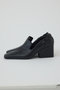 【3/4 11:00販売開始】【予約販売】Leather square toe heel/ヒールシューズ リムアーク/RIM.ARK