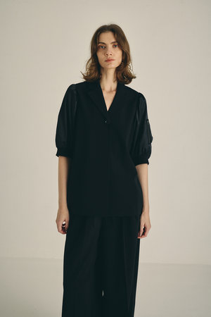 リムアーク/RIM.ARKの【予約販売】MA-1 sleeve SH/シャツ(110400/110403)