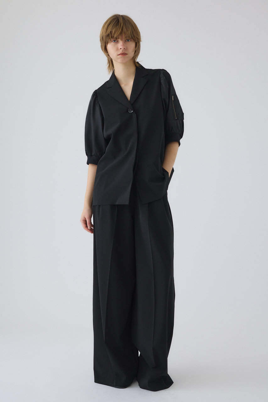 RIM.ARK(リムアーク)｜【予約販売】Textile hybrid PT/パンツ/ブラック