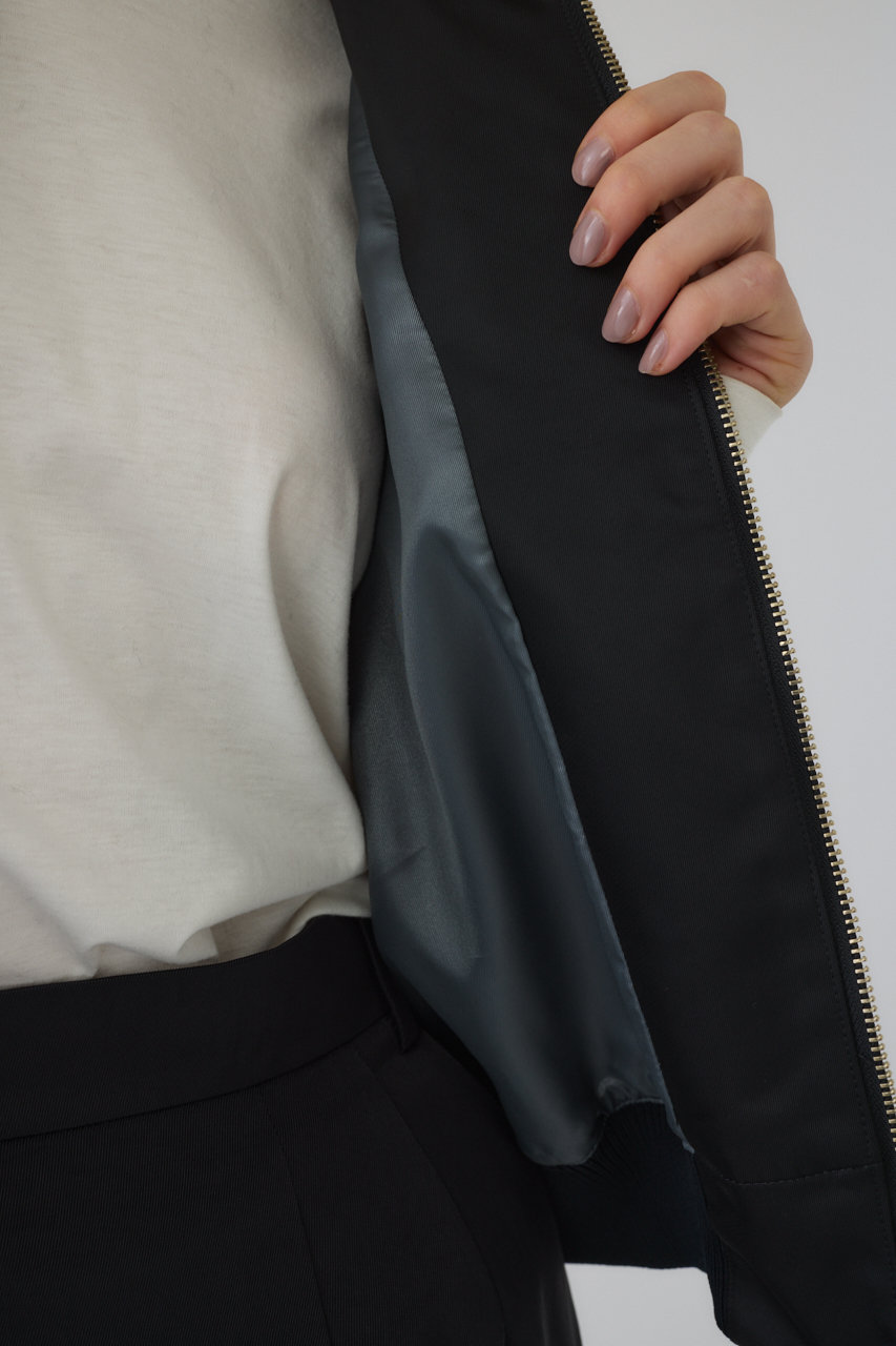 RIM.ARK(リムアーク)｜Short MA-1 vest/ベスト/ブラック の通販