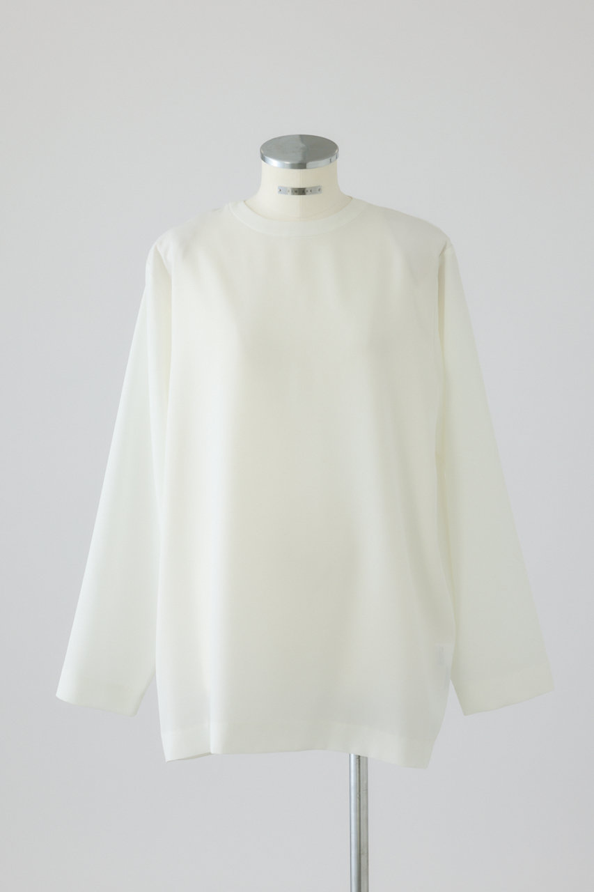 リムアーク/RIM.ARKの【2/18 10:00販売開始】Oversize woven L/S T-SH/Tシャツ(ホワイト/460JSN30-2011)