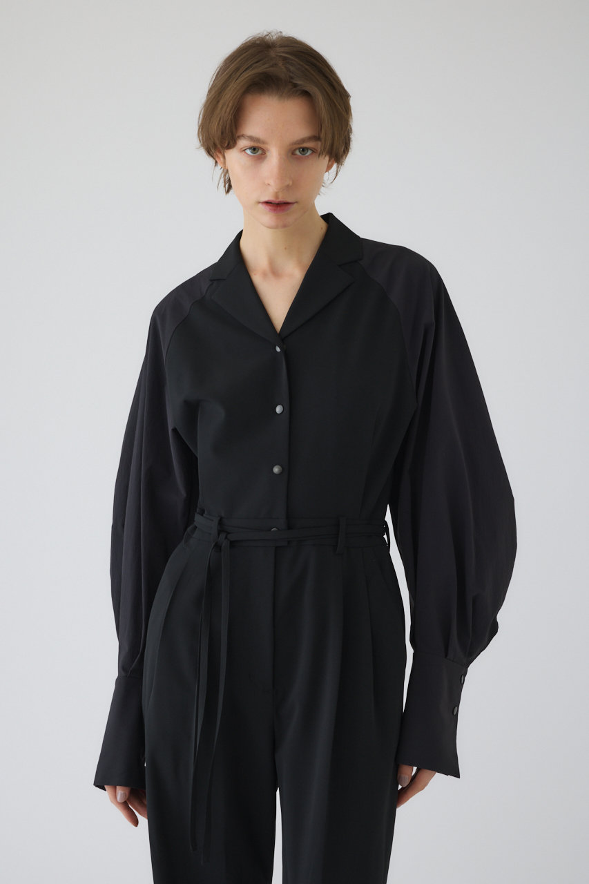 RIM.ARK(リムアーク)｜Raglan sleeve jumpsuit/ジャンプスーツ