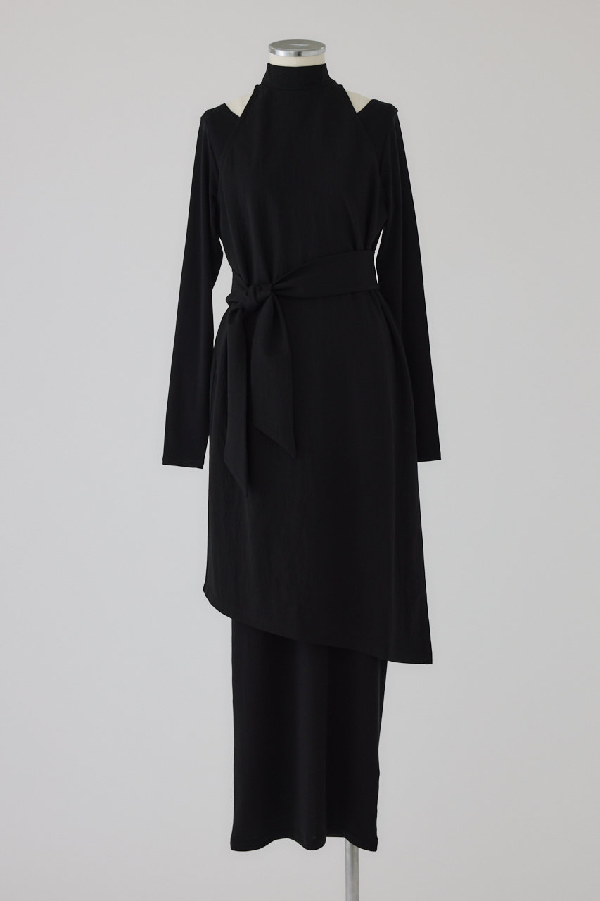 リムアーク/RIM.ARKのLayered set OP/ワンピース(ブラック/460JSN83-0051)