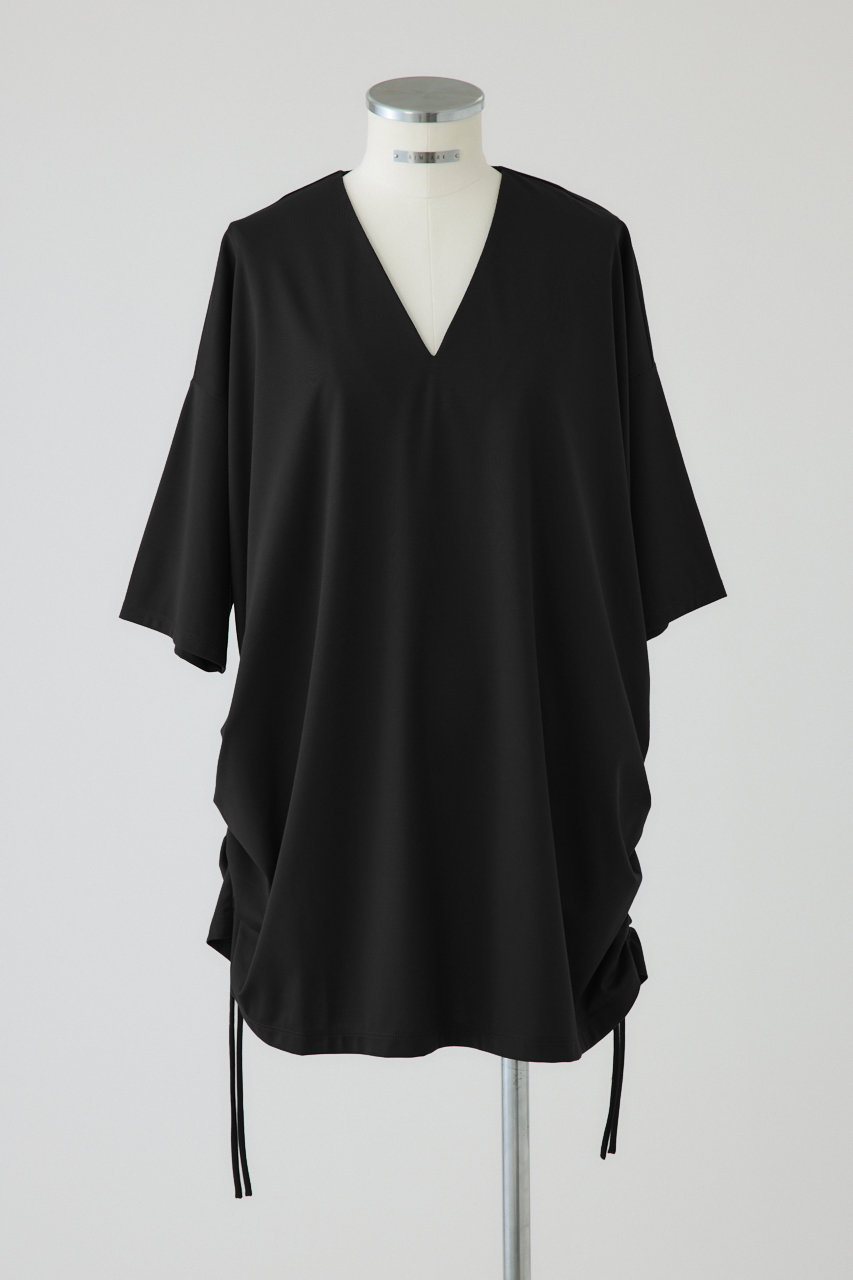 リムアーク/RIM.ARKの【予約販売】Side drawstring big T-shirts/Tシャツ(ブラック/460JSS80-1101)