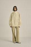 RIM.ARK 26SS W-zip stand collar JK ブラック RIM.ARK(リムアーク)｜W-zip stand collar JK/ジャケット/アイボリー