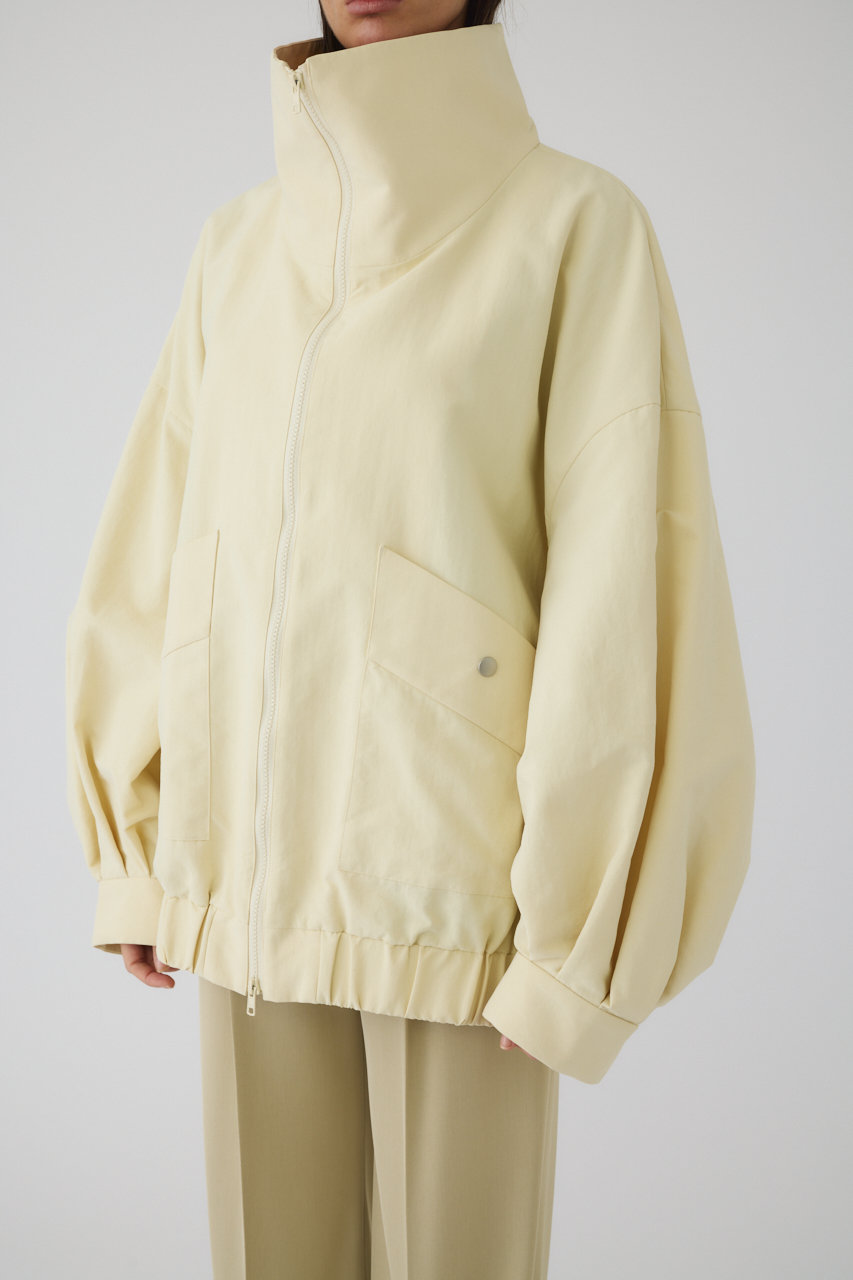 RIM.ARK 26SS W-zip stand collar JK ブラック RIM.ARK 26SS W-zip stand collar JK ブラック RIM.ARK(リムアーク)｜W