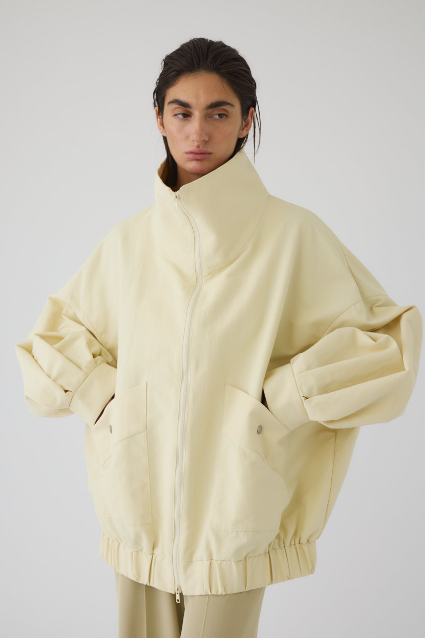 ジャケット・アウター RIM.ARK Stand collar poncho L/KHA1 RIM.ARK（リムアーク）の「Stand collar poncho（ポンチョ）」 - WEAR