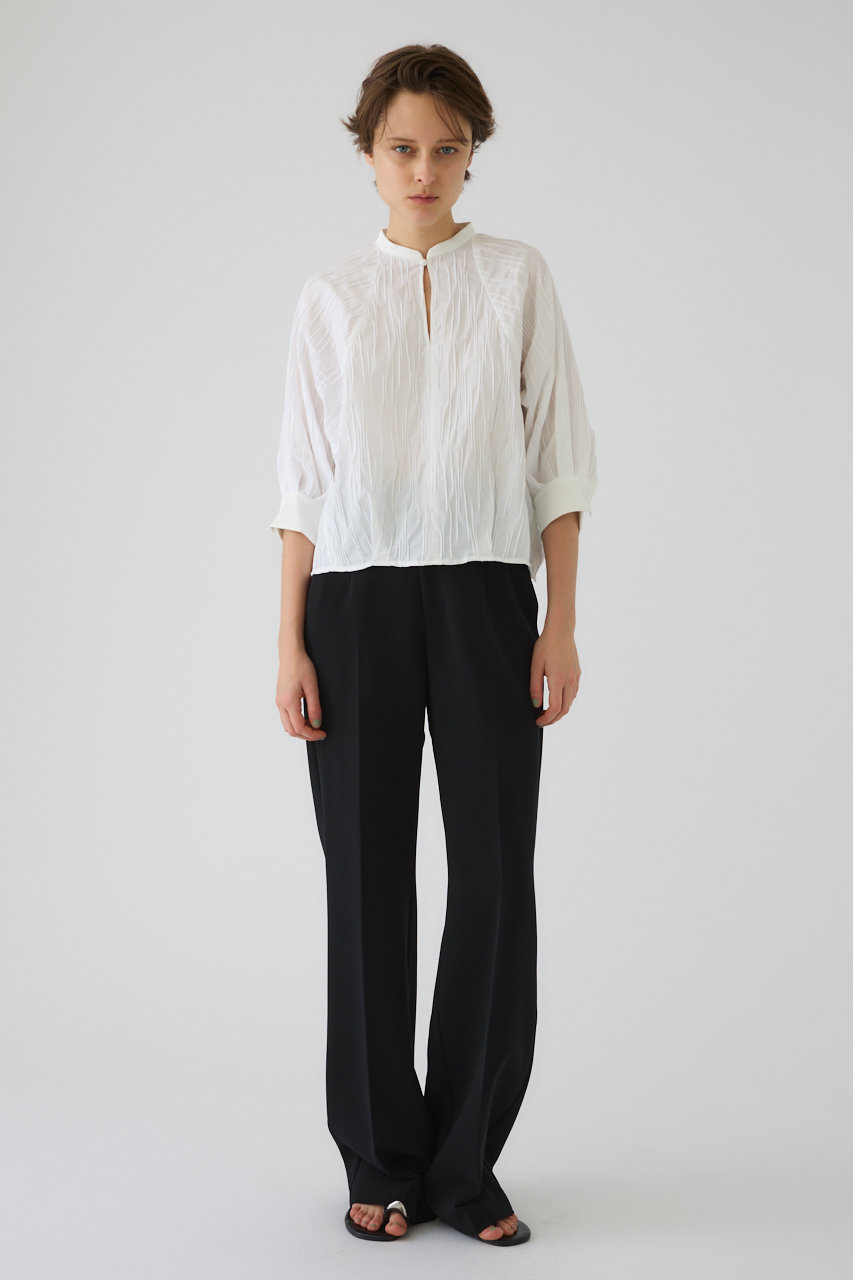RIM.ARK リムアーク ブラウス 美品 RIM.ARK(リムアーク)｜Tuck pleats raglan blouse/ブラウス/ホワイト