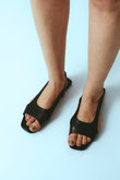Minimal leather sandal/サンダル