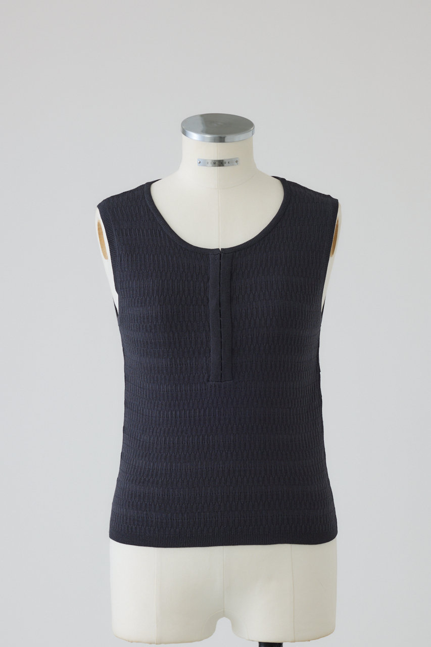 リムアーク/RIM.ARKの【予約販売】Round neck hook tank/タンクトップ(グレー/460JSL71-1751)