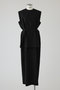 【予約販売】Square layered dress/ドレス リムアーク/RIM.ARK ブラック