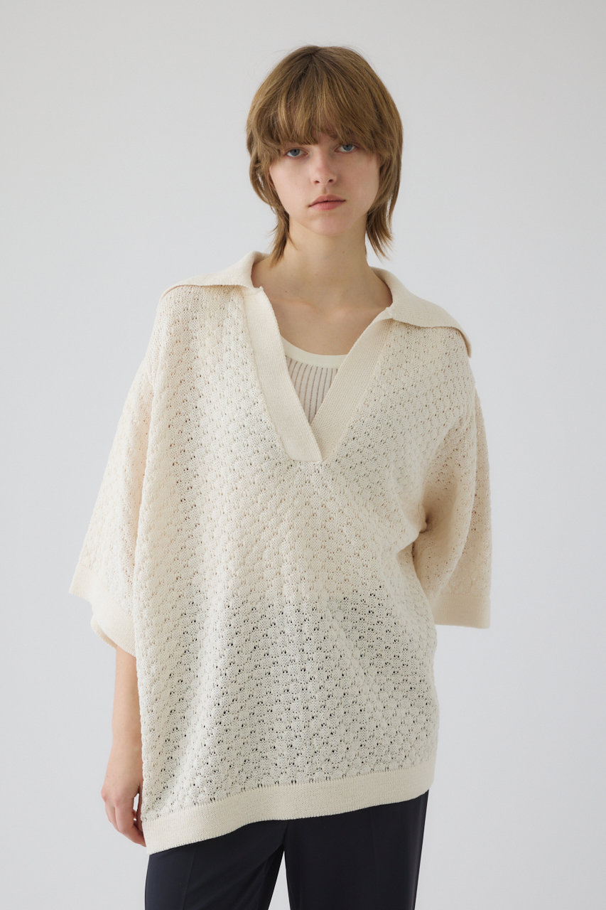 リムアーク) Tank set knit tops ネイビー サイズ:FREE RIM.ARK