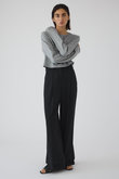 Cuff detail straight PT/パンツ