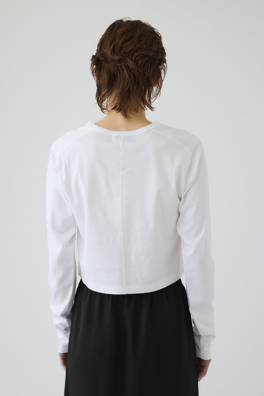 RIM.ARK(リムアーク)｜Silky long T-SH/Tシャツ/ホワイト の通販