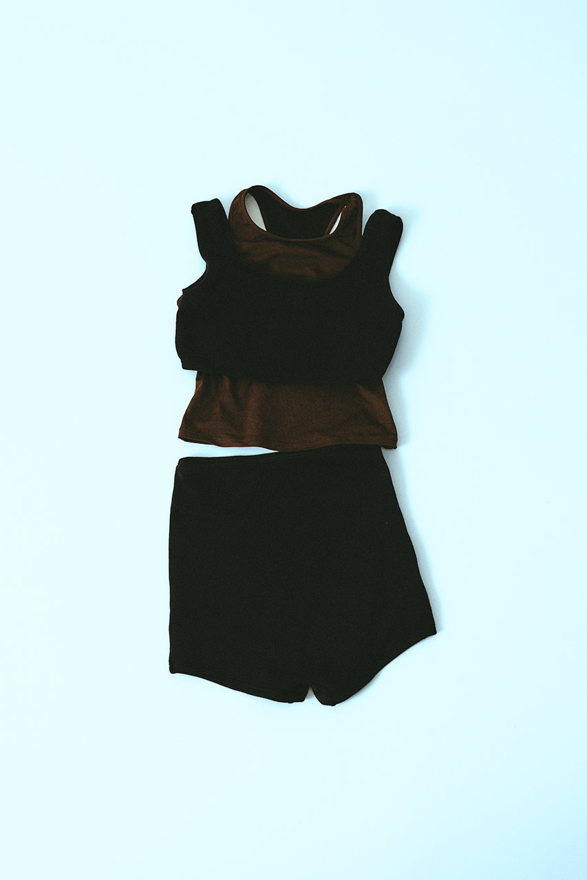 Layered swimwear set/スイムウェア・水着