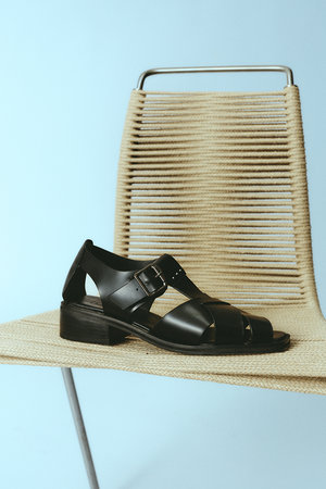 リムアーク/RIM.ARKの【予約販売】Leather cage sandal/サンダル(130200/130201)